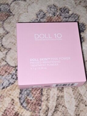 DOLL 10 Doll Skin Pink Power Pressed Brightening Powder